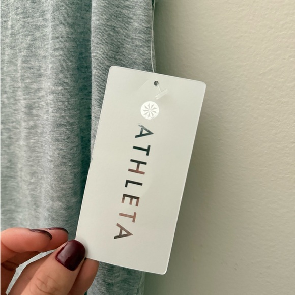 Athleta Light Gray Women's Tank Top - Picture 4 of 5